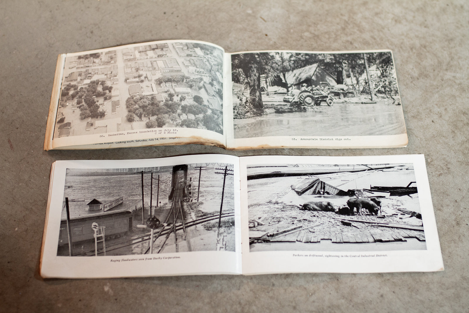 Photo Brochures 1951 Flood of Kansas City