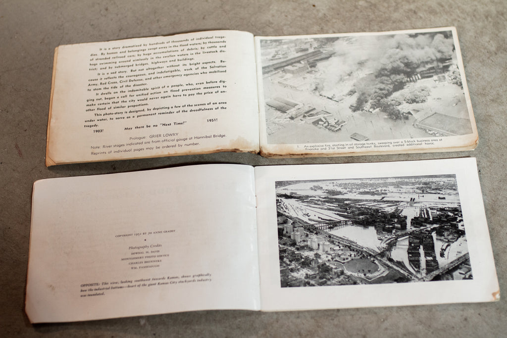Photo Brochures 1951 Flood of Kansas City