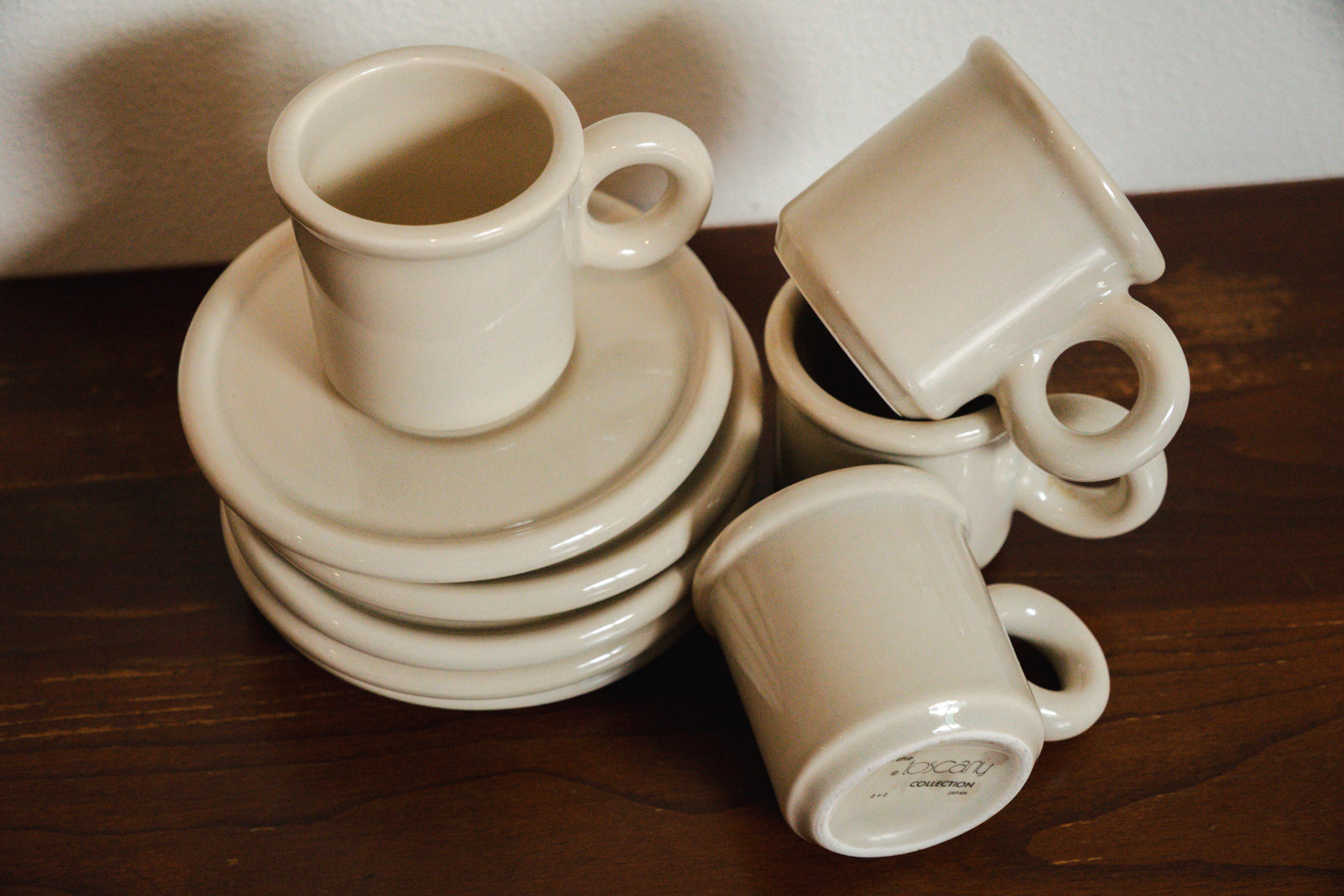 The Tuscony Collection Japan Espresso Cups & Saucers