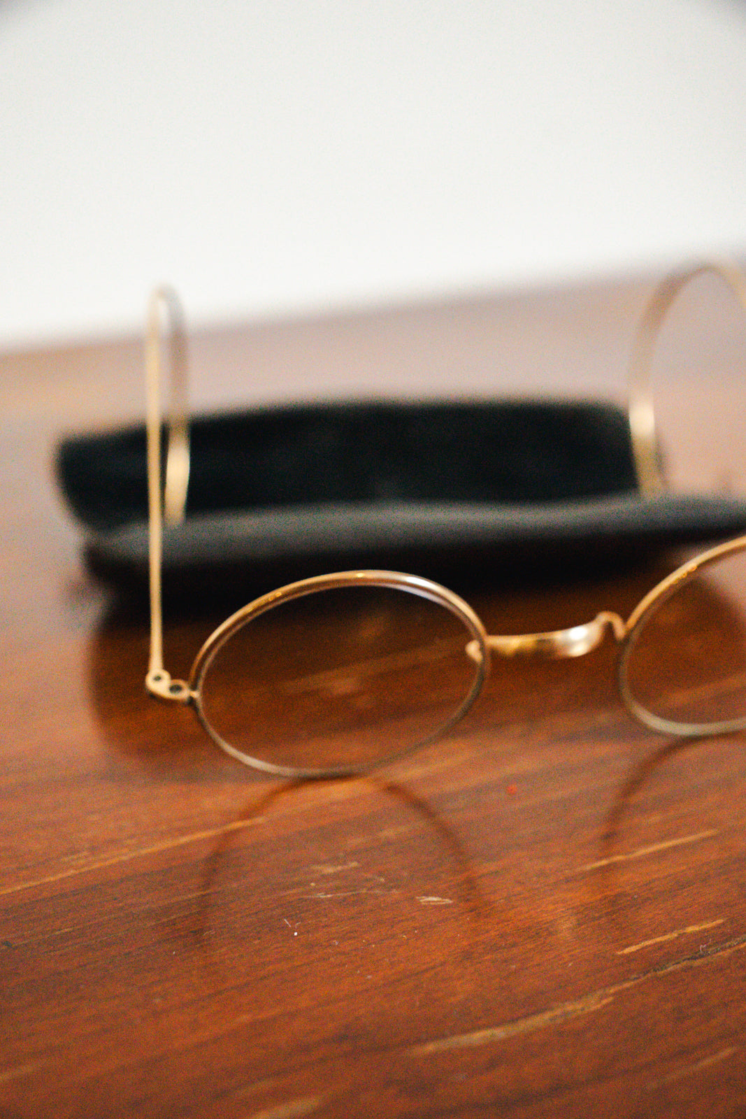 Antique Glasses with Case - Perry, Iowa