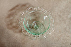 Vintage Anchor Hocking Old Colony Open Lace Mayonnaise Bowl/Compote/Candy Dish