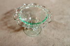 Vintage Anchor Hocking Old Colony Open Lace Mayonnaise Bowl/Compote/Candy Dish