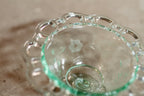 Vintage Anchor Hocking Old Colony Open Lace Mayonnaise Bowl/Compote/Candy Dish