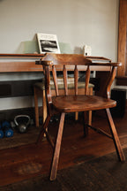 Vintage JB Van Sciver Co. Wood Captain's Chair